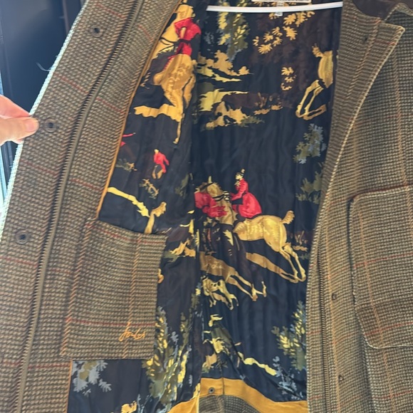 Joules tweed jacket sz 10. Euc - Picture 5 of 6